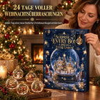 Christmas Bauble Advent Calendar | 24-Day Countdown | 24 Baubles