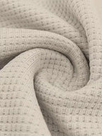 Men’s Polo Shirt | Short Sleeve V-Neck | Waffle Texture & Stretch Fabric