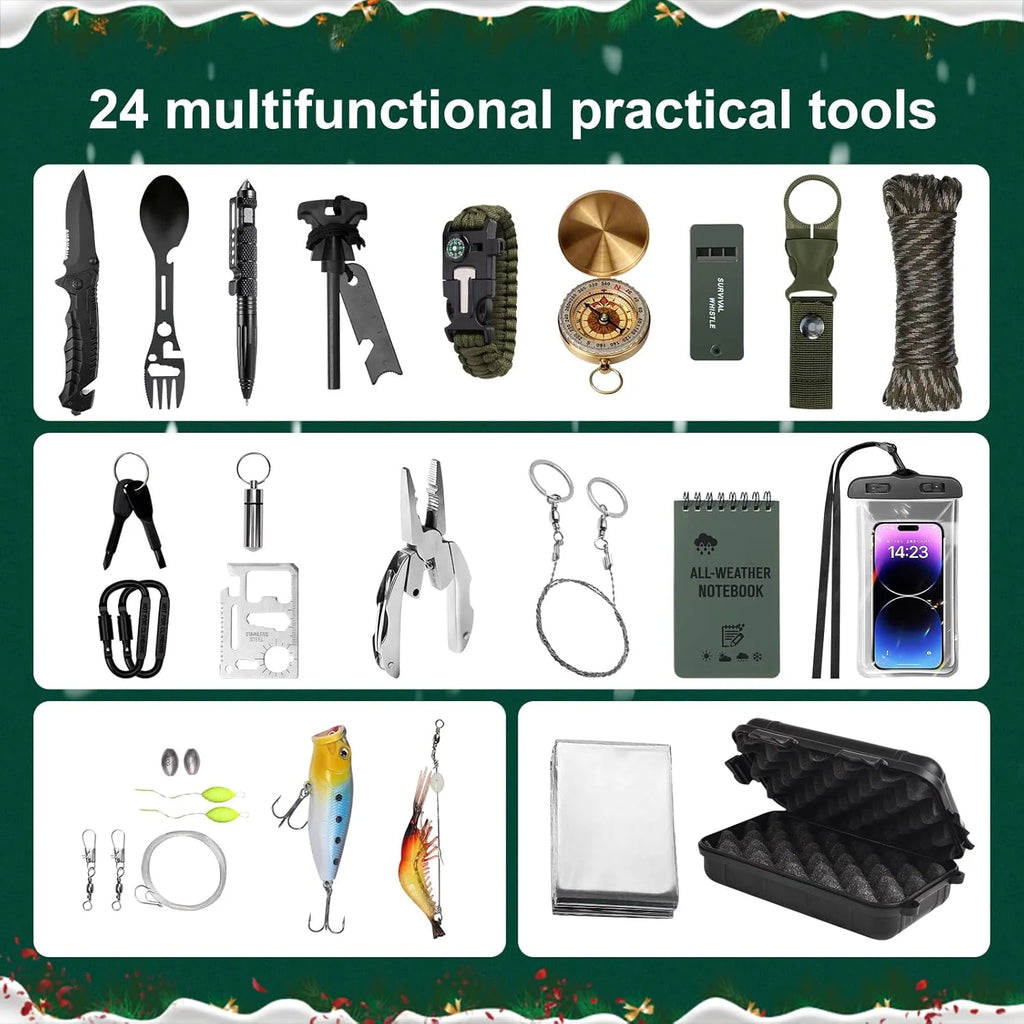 Survival Advent Calendar | Outdoor Gear | 24 Days