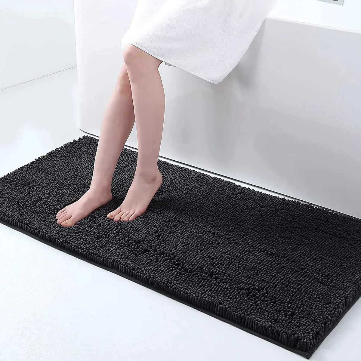 Bath Mat | Non-Slip & Quick-Absorbent | Plush Thick Texture