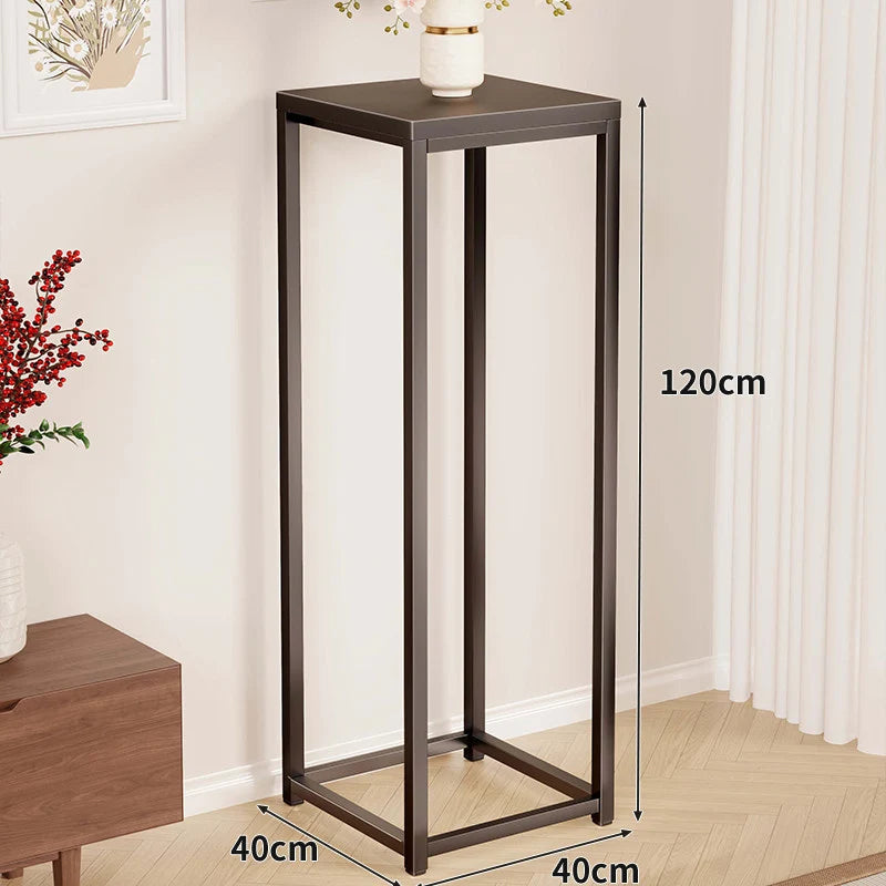 Plant Stand | Metal Frame & Space-Saving | 75 cm Tall