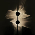 Wall Light | Adjustable Wave Projection & 180° Rotatable | Aluminum & Stainless Steel