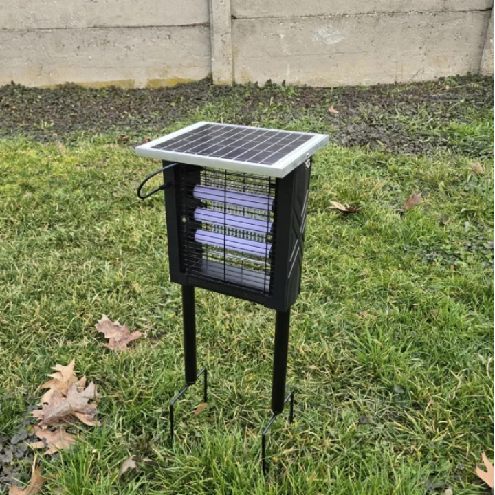 Insect Killer | Solar-Powered Dual UV-A | With Ground Stake