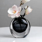 Flower Vase | Crystal Glass Opalescent Finish