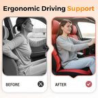 Front Car Seat Covers | PU Leather & Wipe-Clean | Universal Fit, Set of 2