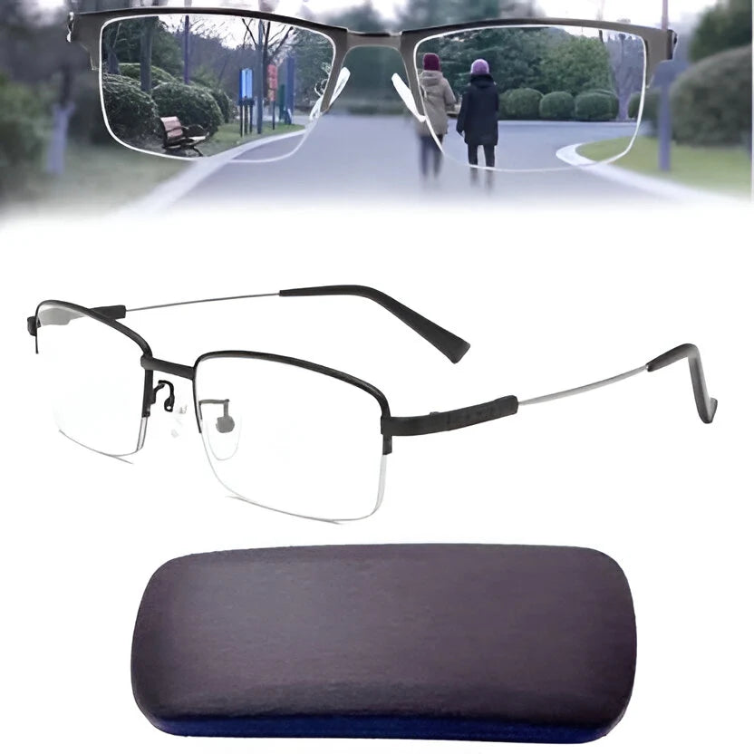 Progressive Glasses | Adaptive Photochromic & Blue-Light Blocking