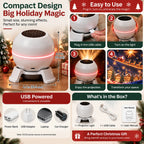 Christmas Light Projector | Moving Star Projections & USB-Powered