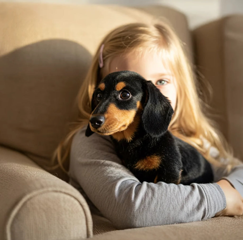 Plush Dog Toy | Touch-Activated Lifelike Movements | Soft Plush
