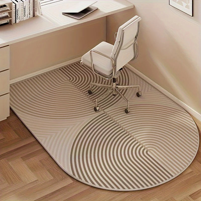 Office Carpet Mat | Ergonomic Soft Fabric & Non-Slip Backing
