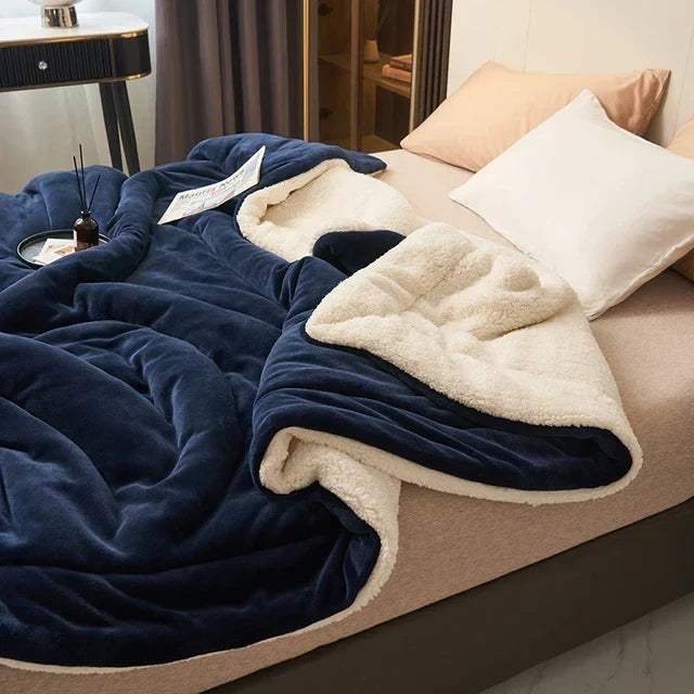 Blanket | Soft Lightweight Flannel Fleece | Machine Washable at 30°C