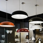 Pendant Light | Geometric Metal Frame | 3-Color Temperature Settings