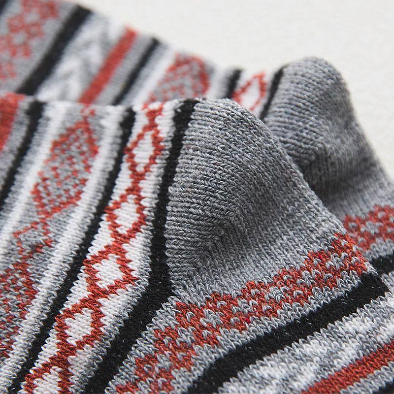 Winter Socks | Warm Wool Blend & Scandinavian Pattern | Unisex