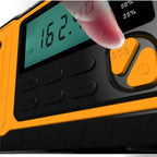 Emergency Radio | Solar & Hand Crank Powered | Weather Alerts & Phone Charging