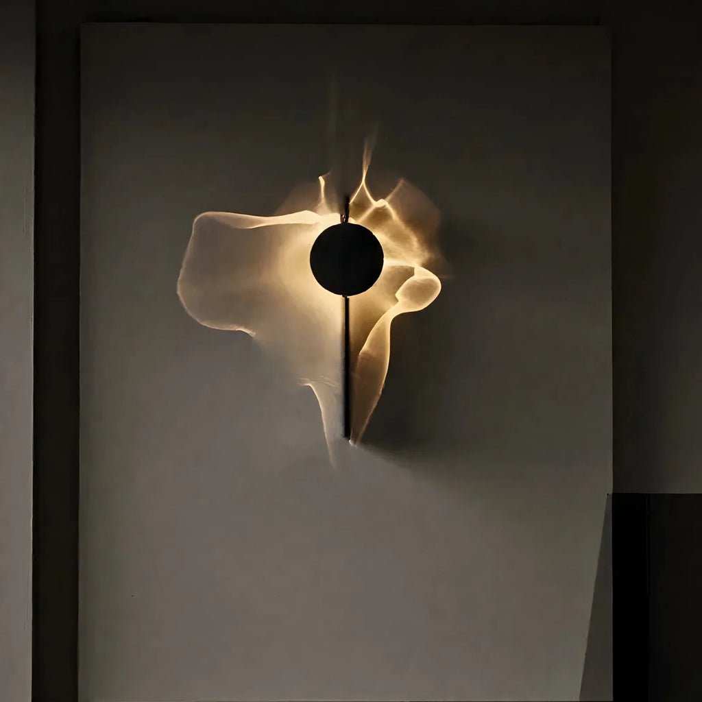 Wall Light | Adjustable Wave Projection & 180° Rotatable | Aluminum & Stainless Steel