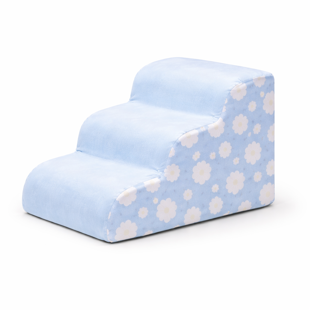 Dog Stairs | Gentle Ramp & Non-Slip Plush Surface | Modular Design