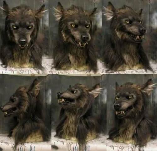 Werewolf Mask | Realistic Synthetic Hair & Flexible Fit