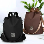 Anti-Theft Backpack | Hidden Back Zipper & Water-Repellent Oxford | Convertible Carrying Options