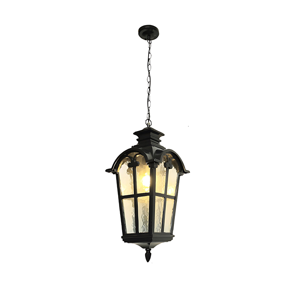 Outdoor Ceiling Pendant Light | Die-Cast Aluminum | IP55 Waterproof