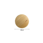 Wall Lamp | Solid Wood & Linen Shade Energy-Efficient LED | 21 x 25 cm