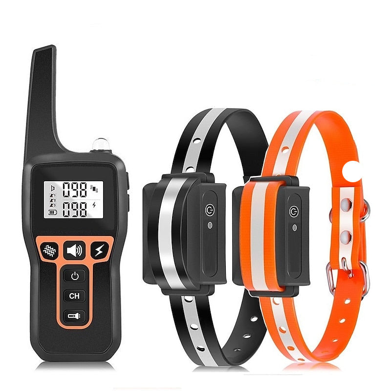 Dog Training Collar | Waterproof & Rechargeable | 1,000 m Remote Range