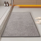 Bathroom Mat | Soft Textured & Non-Slip | Machine-Washable & Quick-Drying