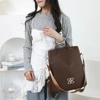 Anti-Theft Backpack | Hidden Back Zipper & Water-Repellent Oxford | Convertible Carrying Options