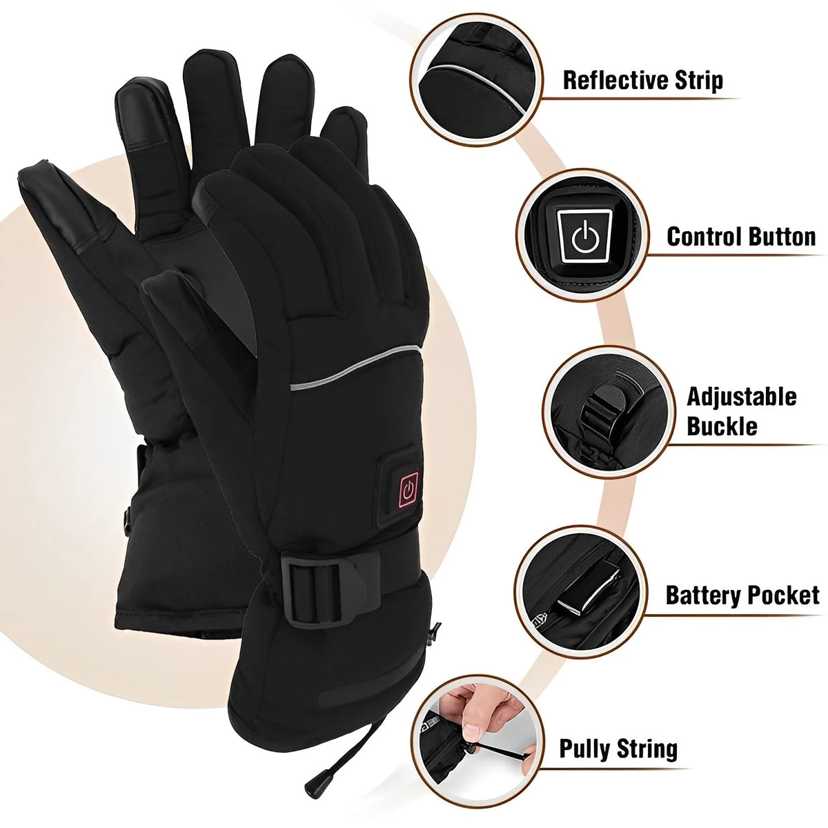 Heated Gloves | USB Rechargeable & Up To 8 Hours