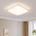Ceiling Light | Crystal Frame & Integrated LED | 50 x 50 cm