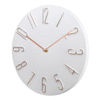 Wall Clock | Silent & Minimalist Battery-Operated | 20 cm