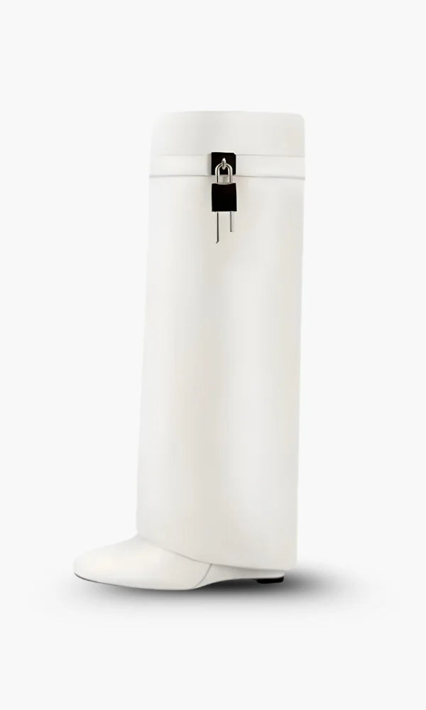 Wedge Boots | Vegan Leather & Hidden Wedge | Slip-On