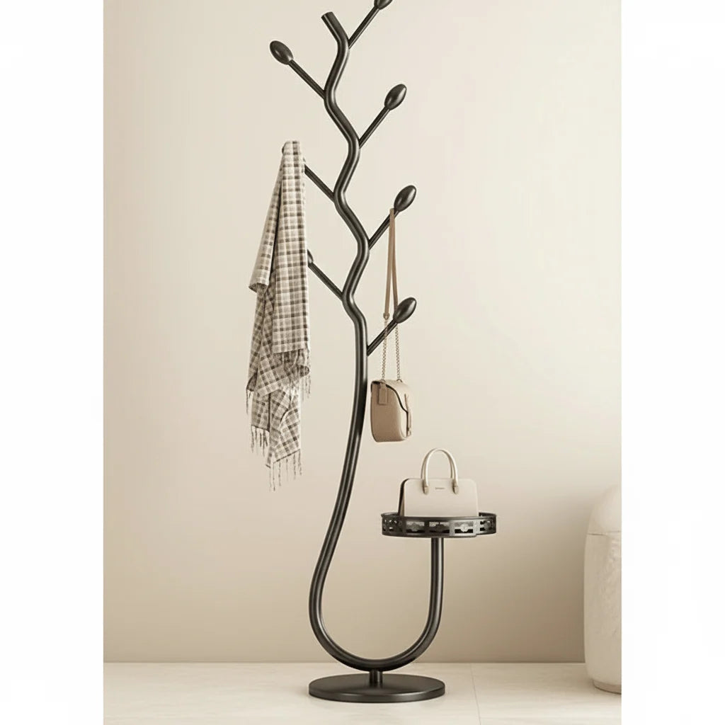 Coat Rack Stand | Iron Scandinavian Design & Space-Saving | 170 cm