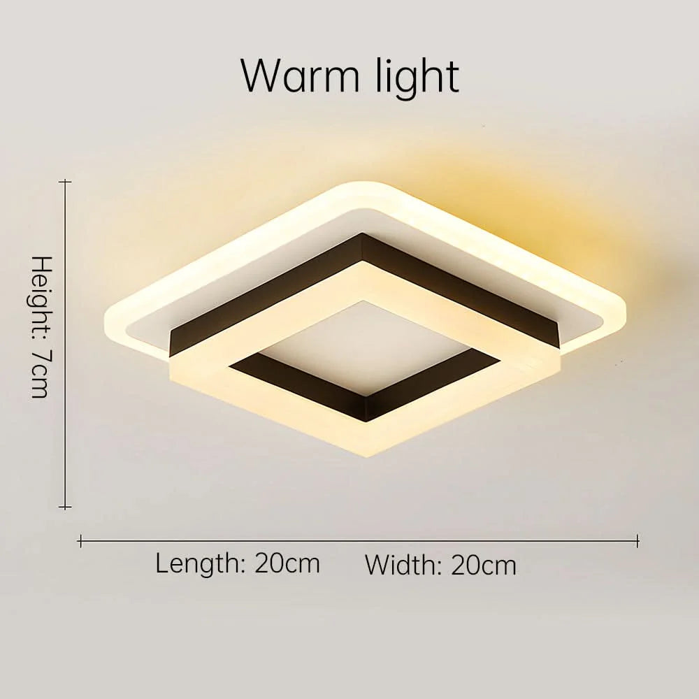Ceiling Light | Square Modern Design & 24W Energy-Efficient LED