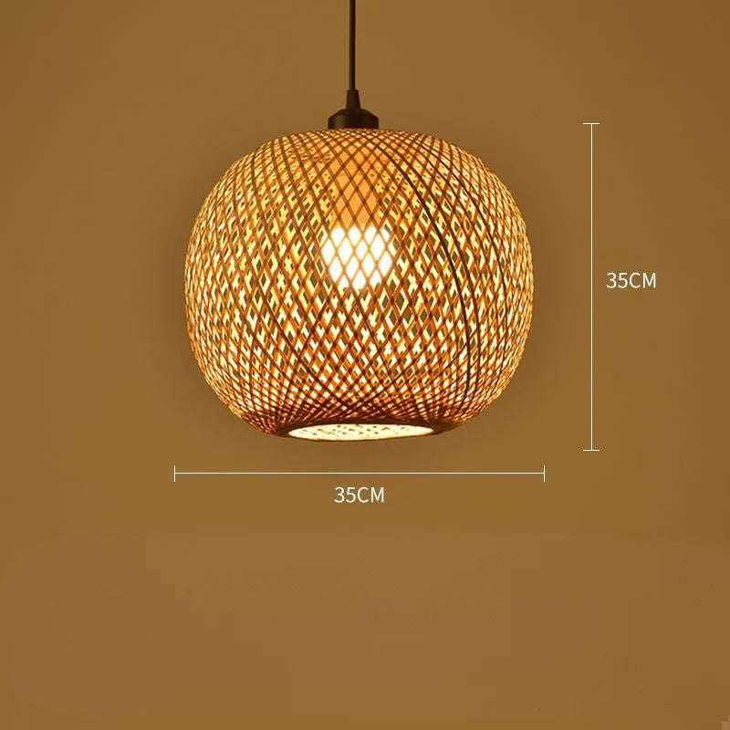 Pendant Lamp | Handwoven Rattan & Soft Light