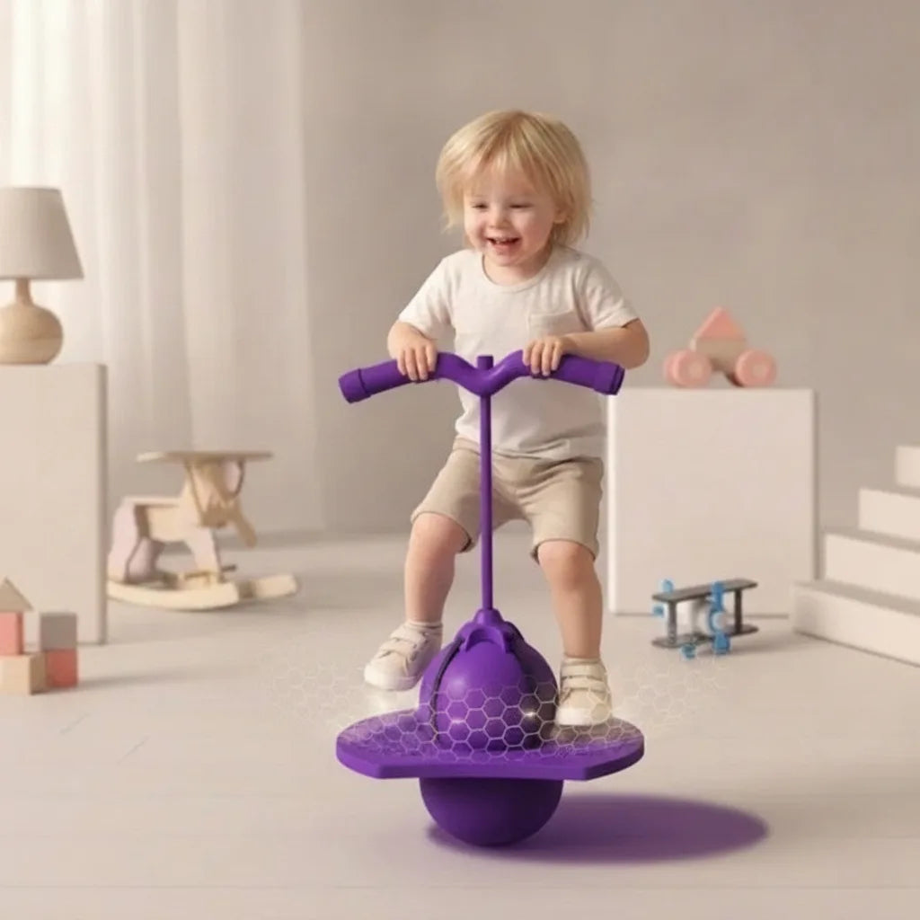Balance Hopper | Non-Slip Platform & Height-Adjustable Handle | Up To 150 kg
