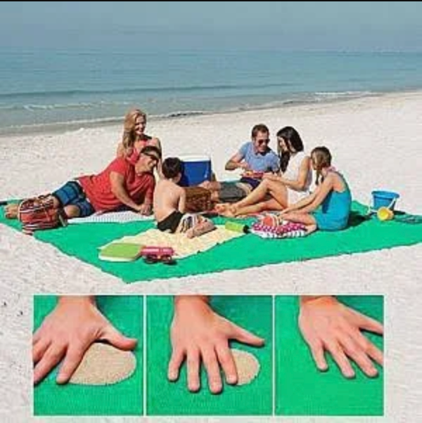 Beach Towel | Sand-Repellent & Foldable | 200 × 200 cm