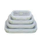 Food Storage Containers | Collapsible & Airtight | Microwave & Freezer Safe
