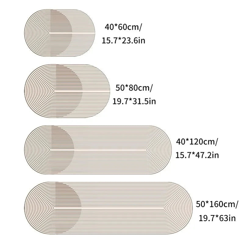 Kitchen & Bath Mat | Diatomite Quick-Dry & Non-Slip