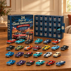 Advent Calendar | Die-Cast Miniature Vehicles | 24-Piece Set