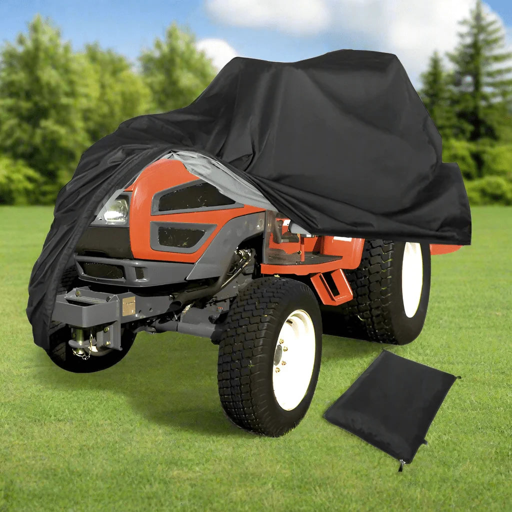Lawn Mower Cover | Weather-Resistant 420D Fabric & Elastic Hem
