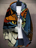 Women's Jacket | Artistic Print & Comfortable Warmth