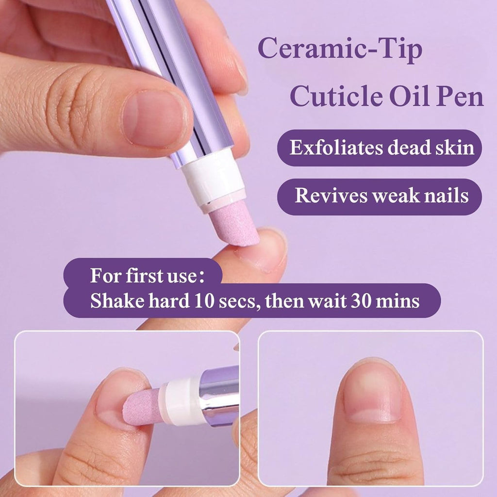 Nail Care Pen | Strengthening & Nourishing | Precise No-Drip Application