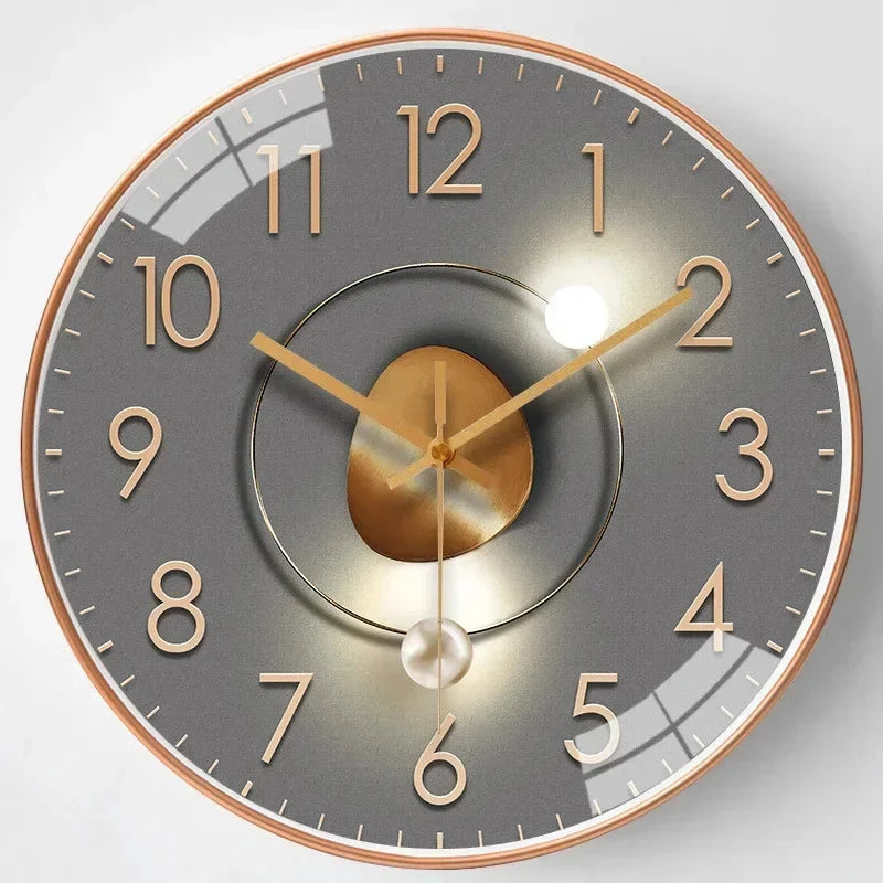 Wall Clock | Silent & Elegant Design | 20 cm
