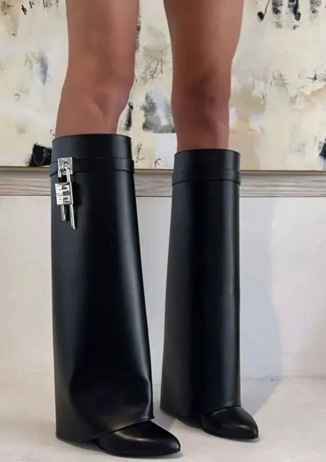 Wedge Boots | Vegan Leather & Hidden Wedge | Slip-On