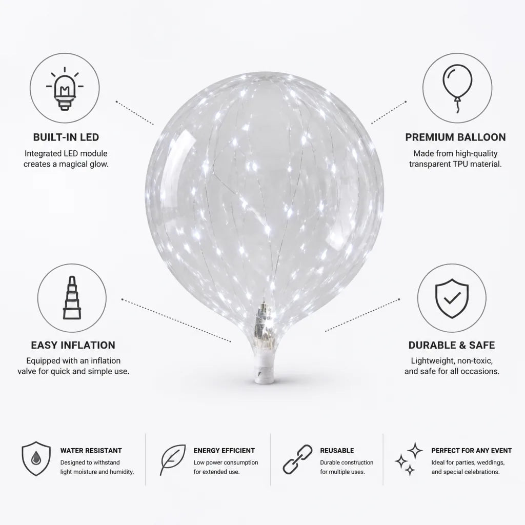 Balloon with LED Light