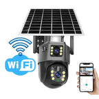 Security Camera | Wireless 4K Ultra HD | Solar-Powered & 360° Rotation