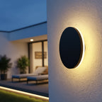 LED Wall Light | IP65 Metal Housing & Integrated LED | Round & Square