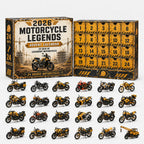Vehicle Advent Calendar | Die-Cast Miniature Models | 24 Vehicles