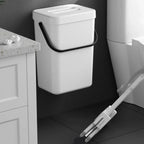 Mini Trash Can | Odor-Reducing Lid & Flexible Mounting