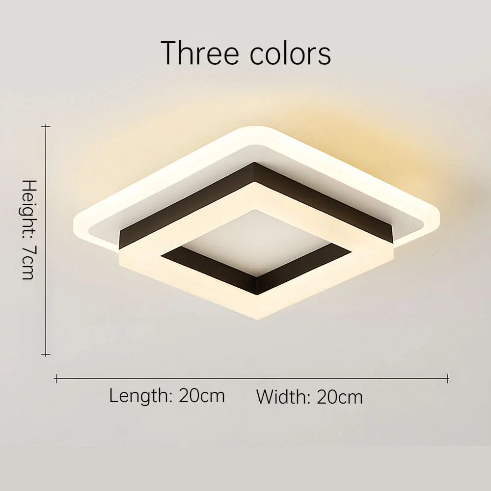 Ceiling Light | Square Modern Design & 24W Energy-Efficient LED