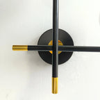 LED Wall Light | Round Glass Globe & Warm Illumination